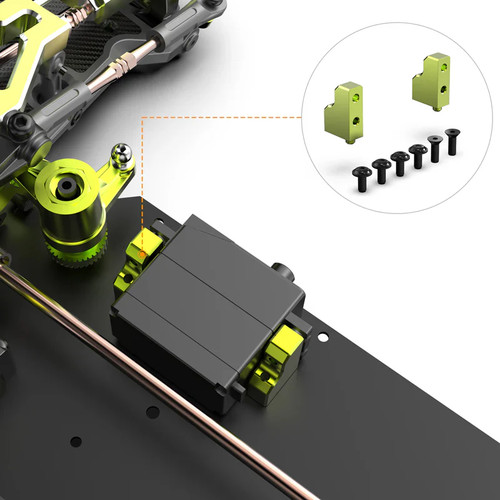 Rlaarlo upgrade alloy servo - alloy,
