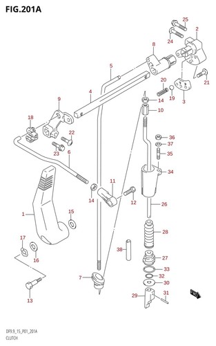 Suzuki genuine spring dt55 - genuine,
