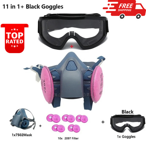 Half face respirator mask - mask, p100