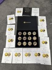 The Life And Times Of Her Majesty The Queen Photographic £5 Coin Full Collection