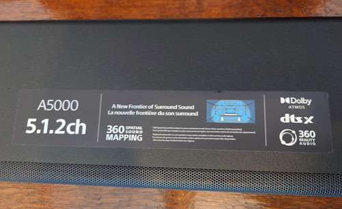 Sony a5000 2ch dolby - ht-a5000, 5.1.2ch
