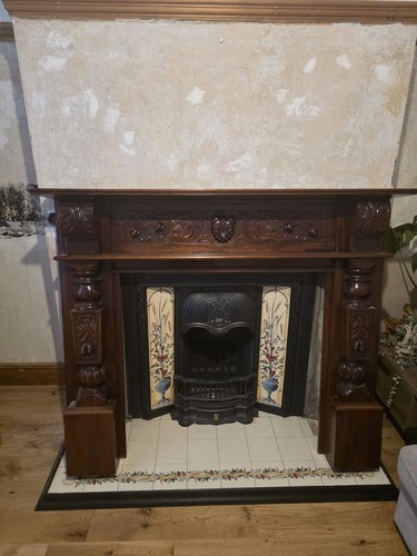 Cast iron fire - iron, with