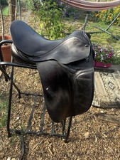 County Competitor Dressage saddle black, 17.5 Medium 