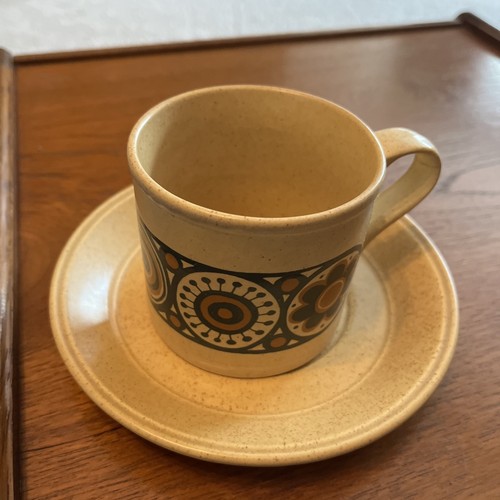 Vintage kiln craft cup and - cup,