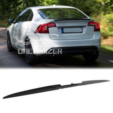 For Volvo S60 S90 S40 V60 Gloss Black Rear Boot Roof Trunk Spoiler Lip Tail Wing