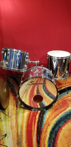 Slingerland drum set - drum, cow
