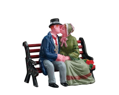 Lemax christmas village couple - lemax,