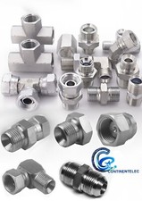 Hydraulic Fittings BSPP Male Female BSP Elbow Straight Tee Swivel Fixed Oil