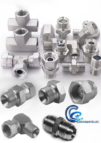 Hydraulic fittings bspp male - fittings,