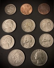 US coins Assorted