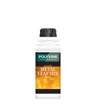 Polyvine Gold Metal Leaf Adhesive - Acrylic Size - 100ml, 500ml and 1L