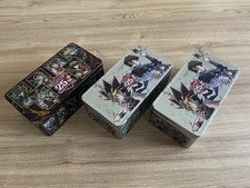 X3 Empty Yu Gi Oh Tins