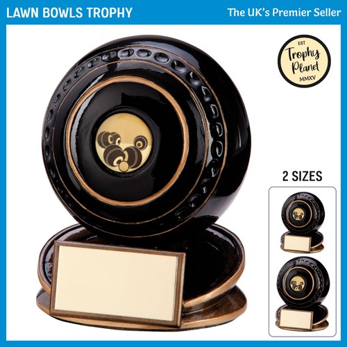 Lawn bowls trophy euphoria - trophy,