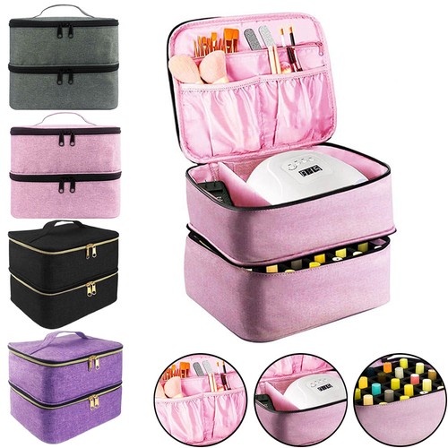 Portable nail polish storage - nail,
