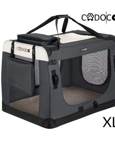 Pet carrier cadoca - xl, new