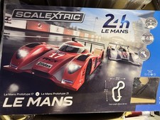 Scalextric 24 HR Le Mans Racing Set C1368 - Tested Fully Working and Complete