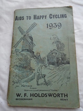 Holdsworth Aids to Happy Cycling 1939 catalogue