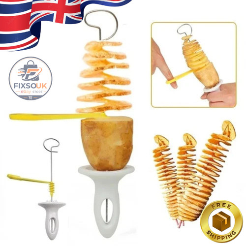 Spiral potato cutter hand - spiral,