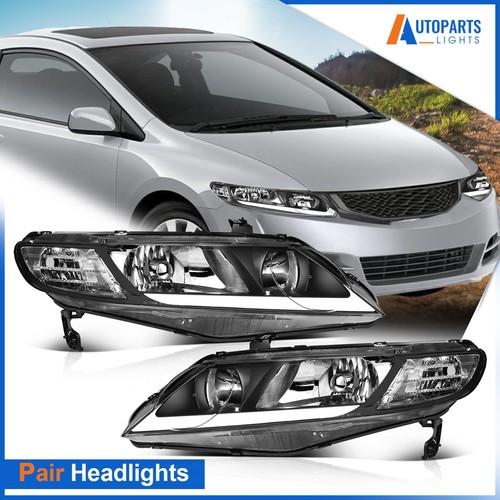 Pair set headlights assembly - pair/set,