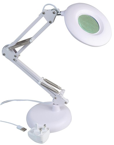 Magnifying table lamp dim - magnifying,