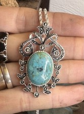 Turquoise marcasite - w,