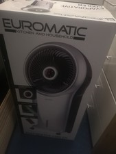 Euromatic Evaporative Air Cooler Humidifier 3 Speed Fan Not Tower 