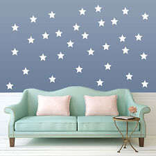 Stars Star Pack Brightly Coloured Wall Car Window Stickers Decor Packs Decals A4