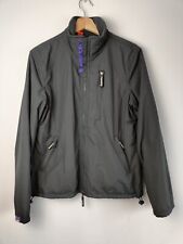 Superdry Professional The Windhiker Grey Full Zip Jacket Coat - Men's Medium