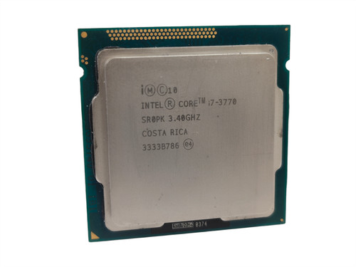 Intel 3770 4ghz - 3.4ghz, socket