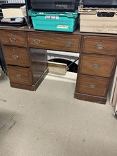 Vintage  Leather Top Writing