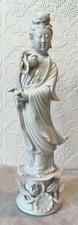 Chinese Blanc de Chine Guanyin Kwan Quan Yin Statue Figurine