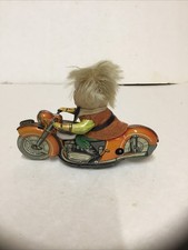 Schuco 1013 Tinplate Clockwork Mirako Peter Motorcycle 