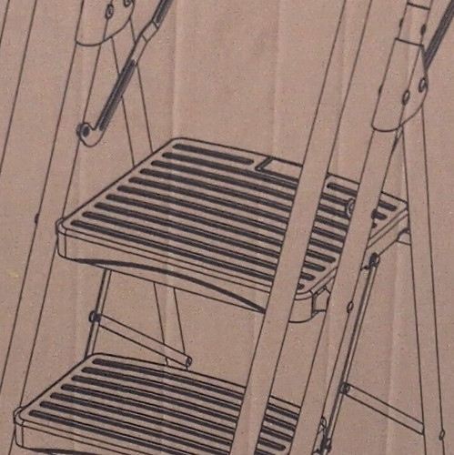Step foldable - step,
