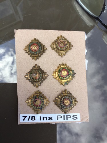 Six original ins brass - original,