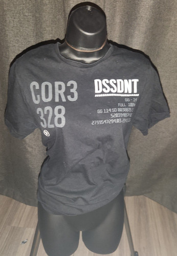Dissident black tshirt size - ,