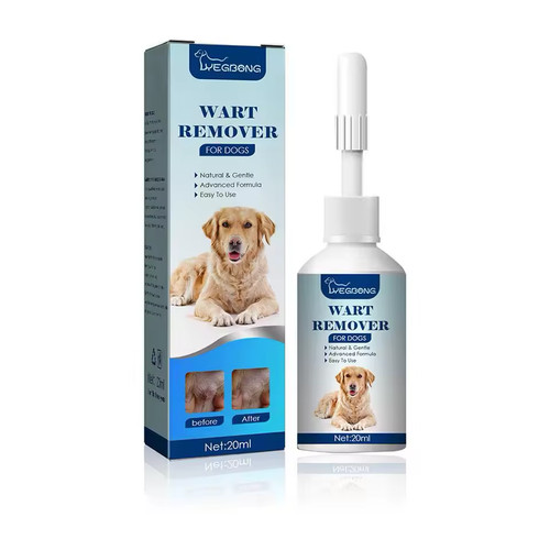 20ml natural dog wart remover - dog,