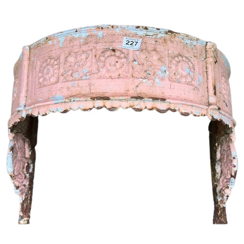 Vintage cast iron - sink, wall