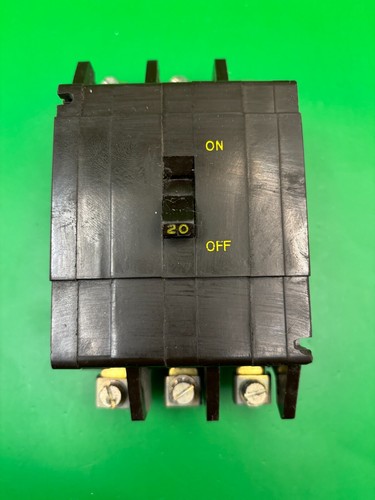 Crabtree c50 20a phase - 3, mcb