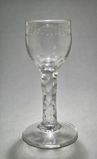 English facet cut stem wine