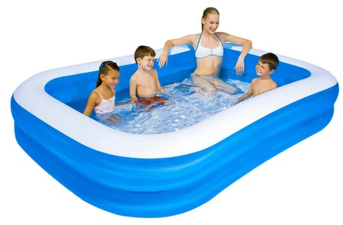 Large family swimming pool - family,