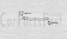 EXHAUST FRONT PIPE Mazda MX5