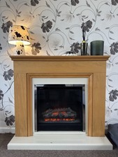 Oak Fireplace Remote Control