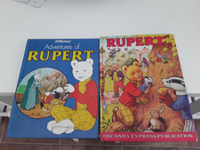 2 vintage Rupert Bear Annuals