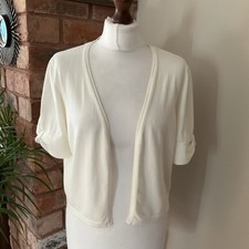 Roman Shrug Bolero Cardigan