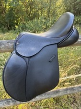 English Leather Jackie Roberts GP 17 inch black saddle Extra Wide