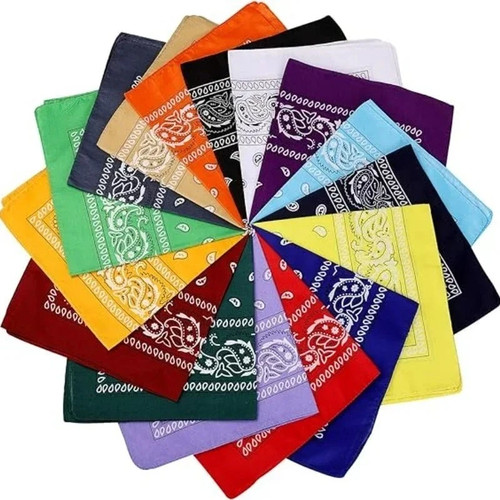 100 cotton paisley bandana - 100%,