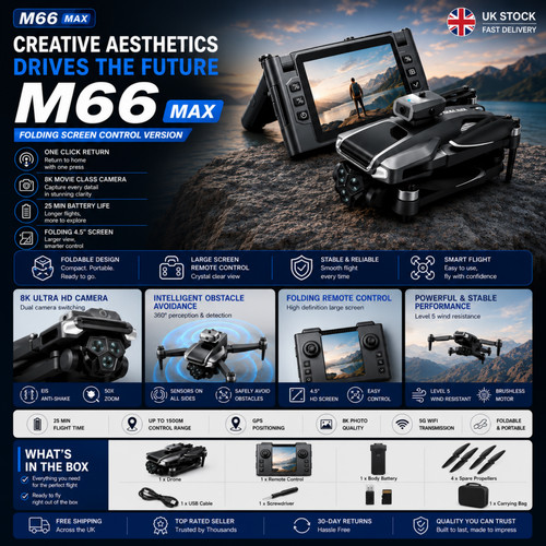 M66 max professional drone - m66,