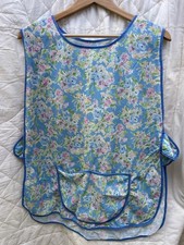 Vintage Blue & Floral Tabard