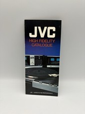 Vintage 1975 JVC Hi-Fi High Fidelity Sales Brochure Catalogue Retro Collectibles