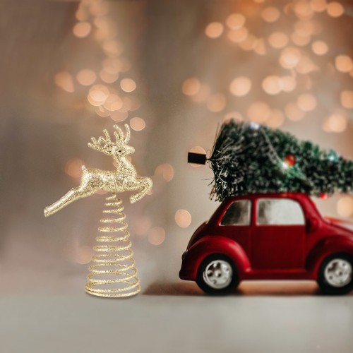 Deer festival christmas tree - deer,
